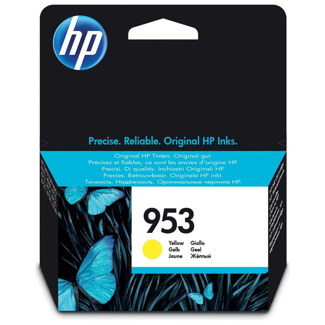 HP - inktcartridge 953, 630 pagina's, OEM F6U14AE, geel