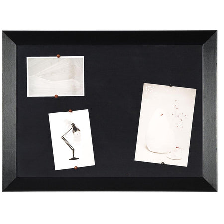 Bi-Office - Lavagna Bisilque Kamashi con cornice nera