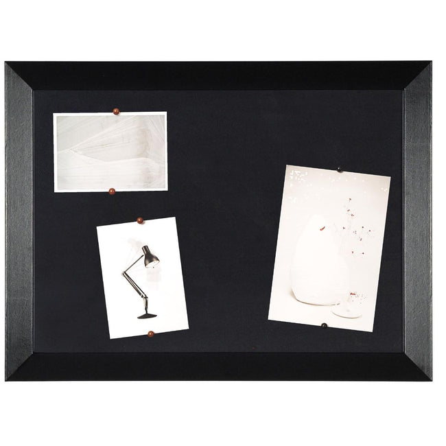 Bi-Office - Lavagna Bisilque Kamashi con cornice nera