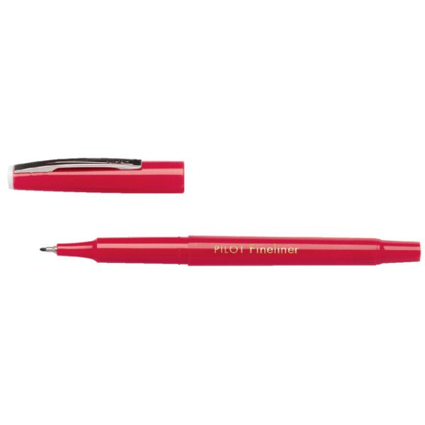 PILOT - Fineliner fine rosso | 144 pezzi