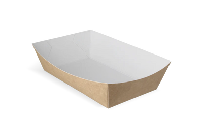 Snackbak Kraft A14 157x88x35mm 50 stuks