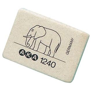 Aka -   gum Olifant medium formaat, doos van 40 stuks