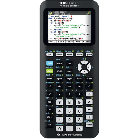 Texas Instruments - Calcolatrice TI-84 Plus CE-T Python Edition