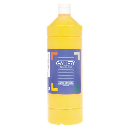 Galerie - Gouache, 1 l Flasche, dunkelgelb