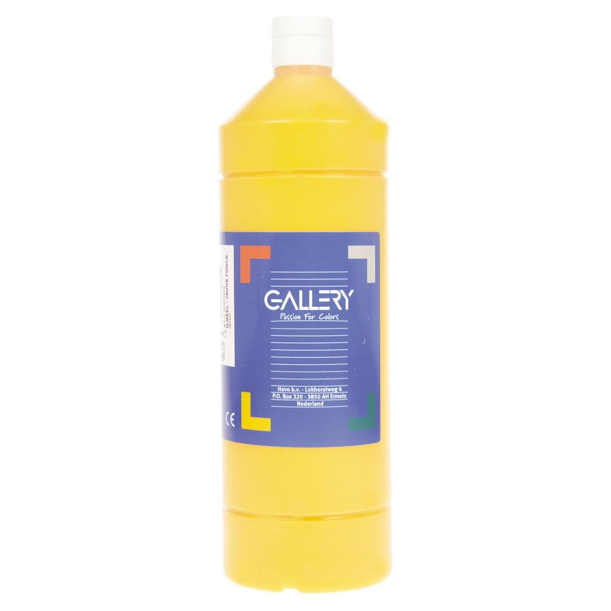 Galerie - Galerie Plakkaat Paint, bouteille de 1 l, jaune foncé