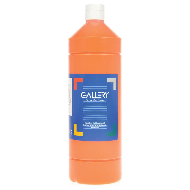 Gallery - Gallery plakkaatverf, flacon van 1 l, oranje