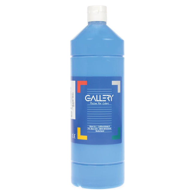 Gallery - Gallery plakkaatverf, flacon van 1 l, blauw