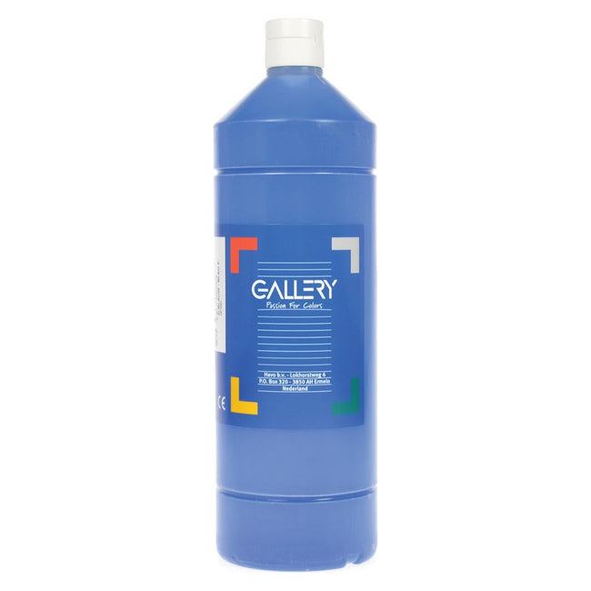 Gallery - Gallery plakkaatverf, flacon van 1 l, donkerblauw