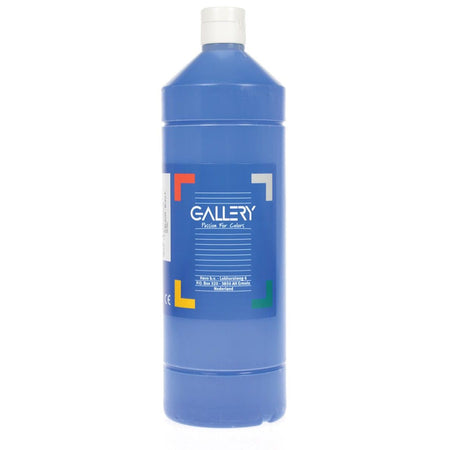 Galerie - Gouache, 1 l Flasche, dunkelblau