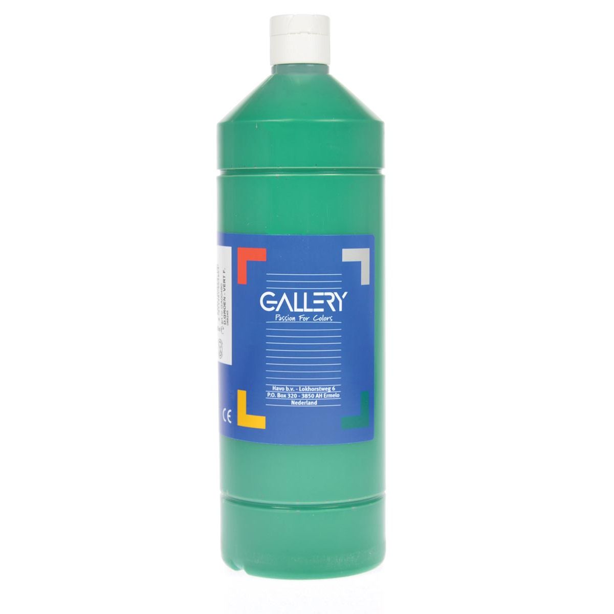 Gallery - gouache, 1 l bottle, dark green