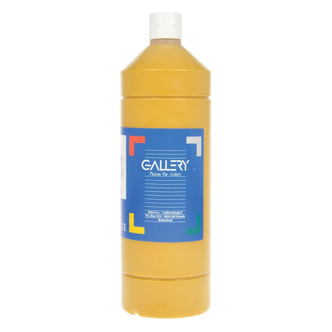 Gallery - Gallery plakkaatverf, flacon van 1 l, oker