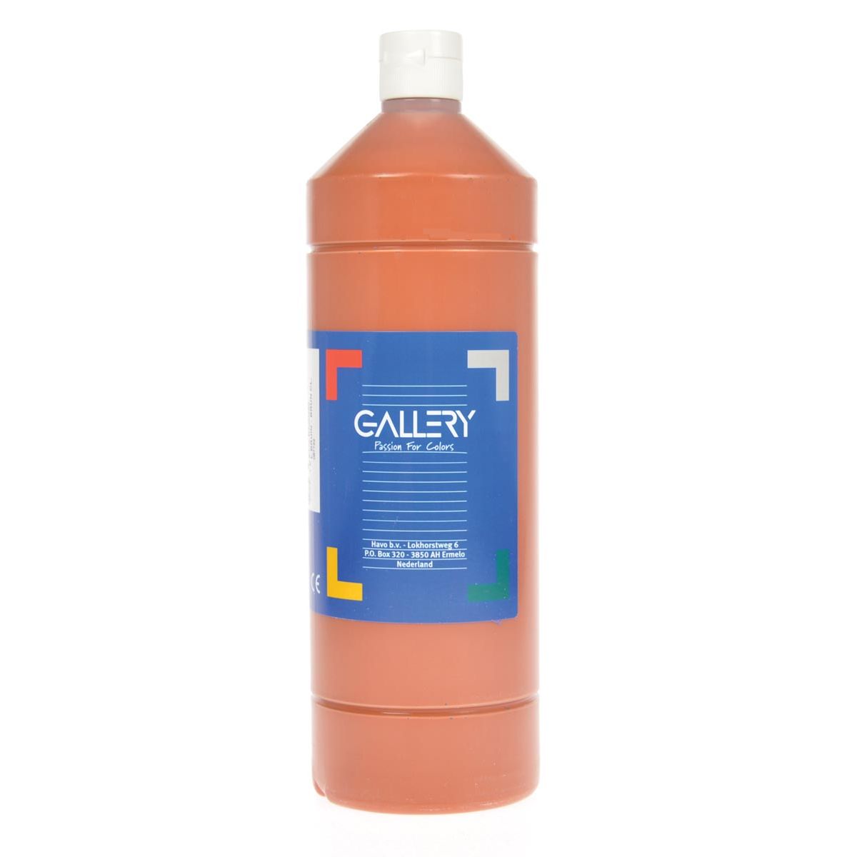 Galerie - Gouache, 1 l Flasche, hellbraun