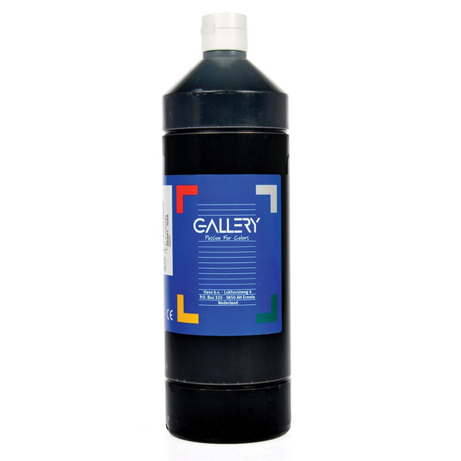 Galerie - gouache, bouteille 1 l, noir