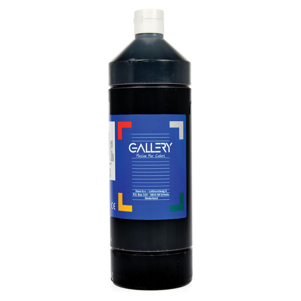 Galerie - Galerie Plakkaat -Farbe, 1 l Flasche, schwarz