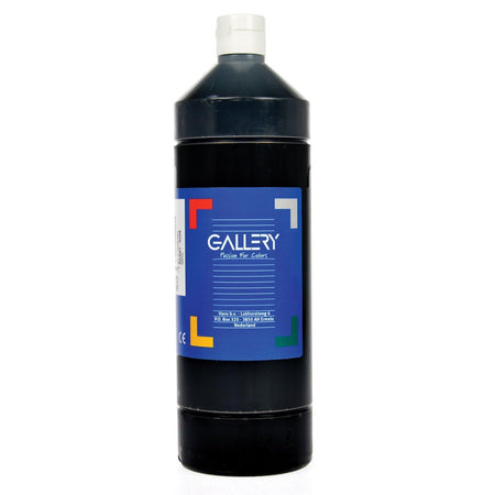Galerie - Gouache, 1 l Flasche, schwarz