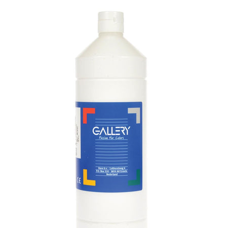 Galerie - Gouache, 1 l Flasche, weiß