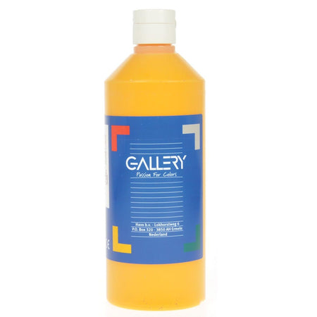 Galerie - Gouache, 500 ml Flasche, dunkelgelb