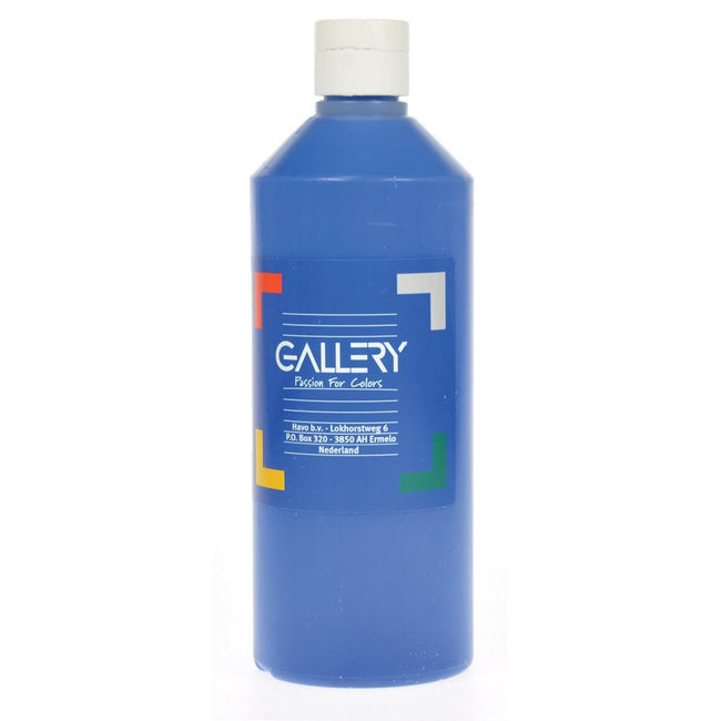 Galerie - gouache, flacon 500 ml, bleu foncé