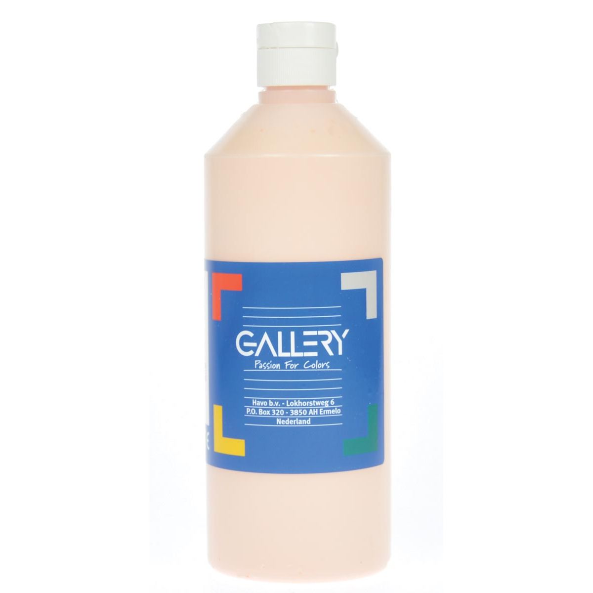 Galerie - gouache, flacon 500 ml, couleur peau