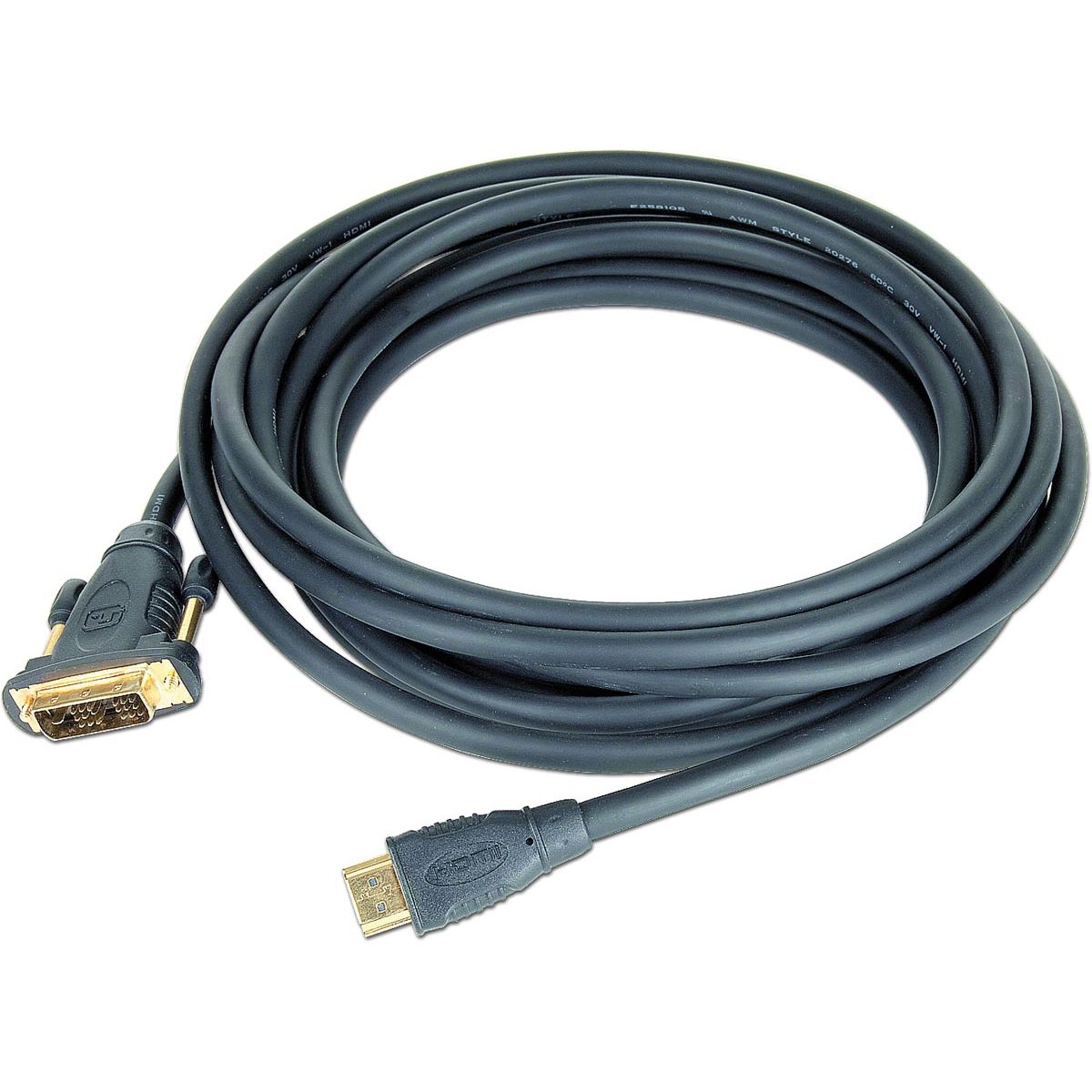 Cablexpert -   kabel HDMI naar DVI kabel, 1,8 m