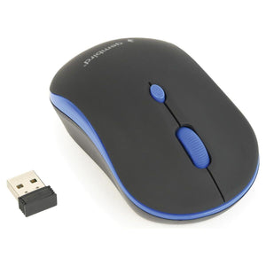 Gembird - Souris optique sans fil Gembird, bleue