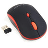 Gembird - souris optique sans fil, rouge