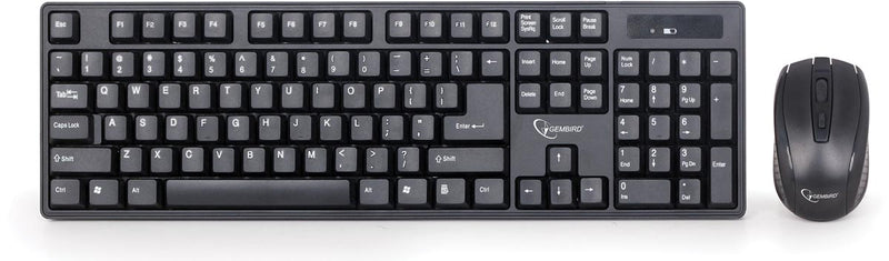 Gembird: teclado y ratón inalámbricos, qwerty