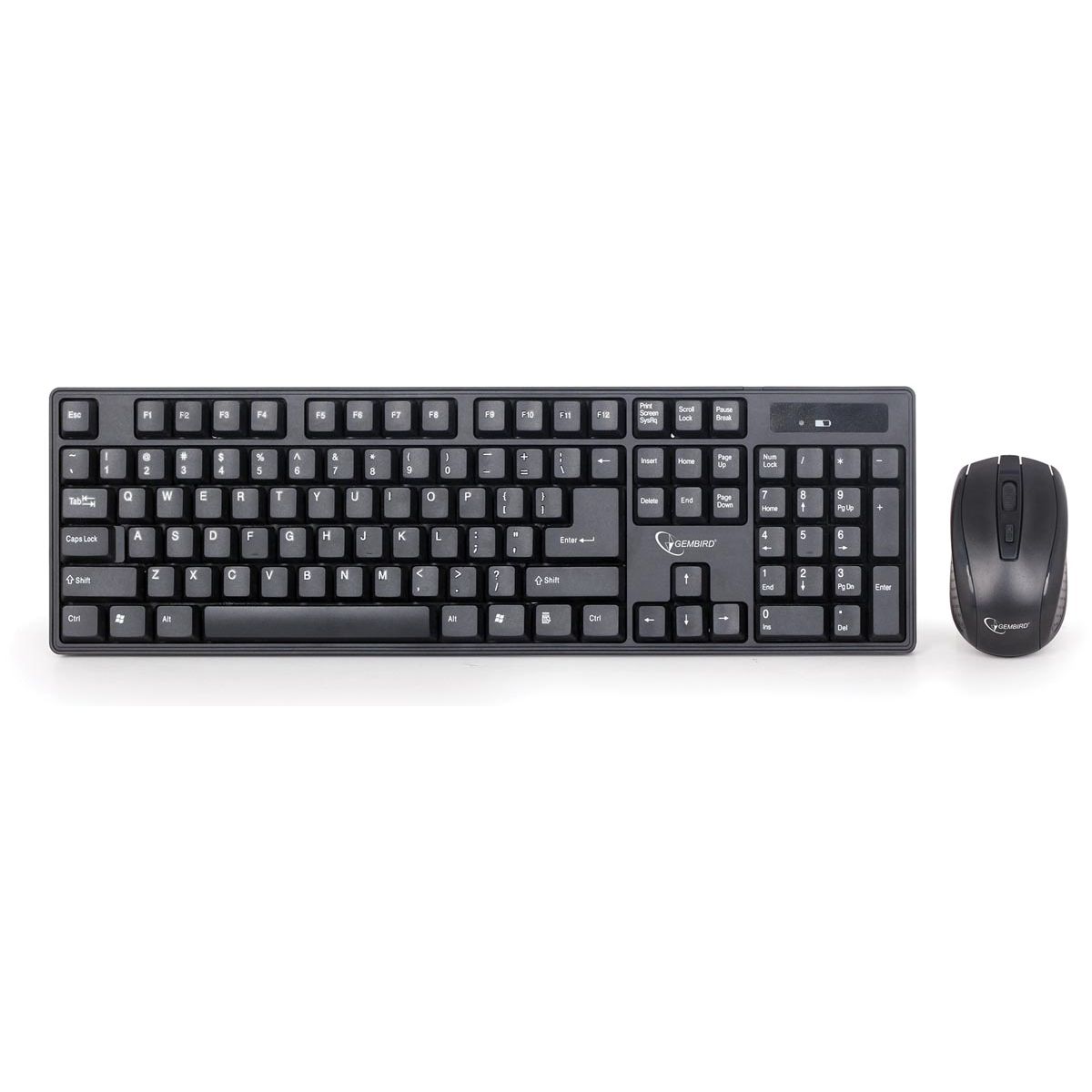 Gembird -   draadloze toetsenbord en muis, qwerty