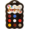 Bouhon - Palette de maquillage Grim'tout Zoo Parade, 9 couleurs