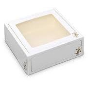 Scatola pasticceria con design a finestra 573 230x230x80mm 225 pezzi