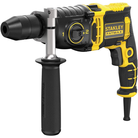 Stanley - Trapano a percussione FatMax in valigetta, 2 velocità, 850 W