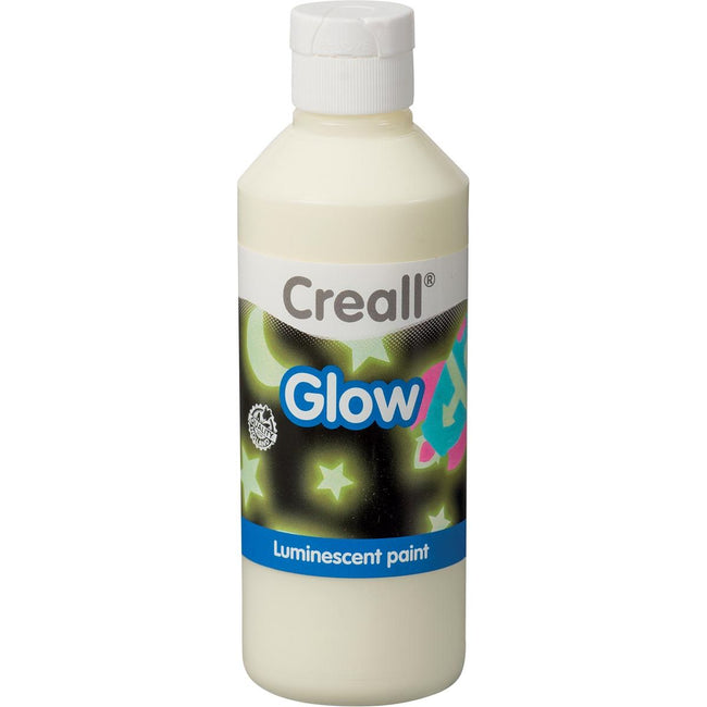 Creall – Posterfarbe, leuchtet im Dunkeln, Grün, 250 ml