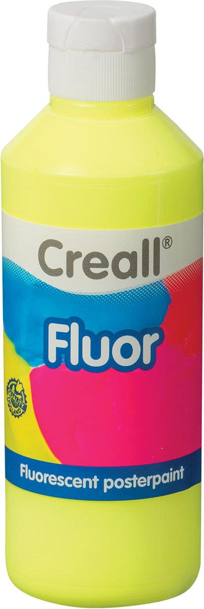 Creall - Pittura per poster giallo fluoro 250ml
