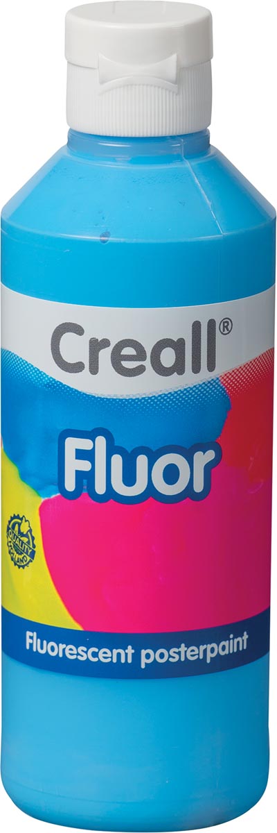 Creall - Plakkaat -Farbe Fluor 07 Blau 250 ml