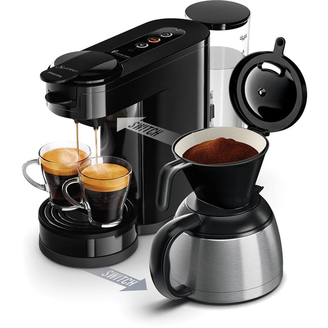 Philips -  o Switch koffiezeparaat, voor filterkoffie en koffiepads