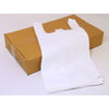 Top Quality - Bag | HDPE | checked | 27x6x48cm | shirt tote bag | white | 2000 pieces