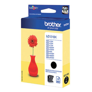 Brother - Cartouche d'encre LC-121BK noire