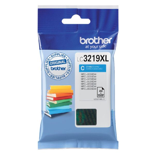 Brother -  Inktcartridge LC-3219XLC blauw