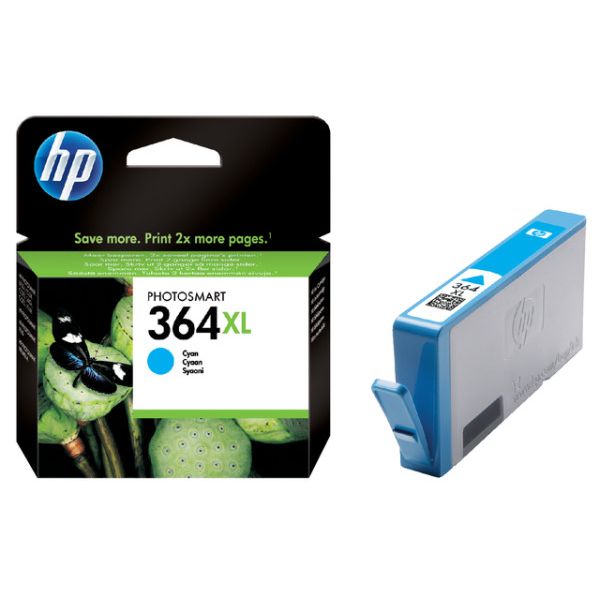 HP - Cartuccia d'inchiostro CB323EE 364XL blu HC