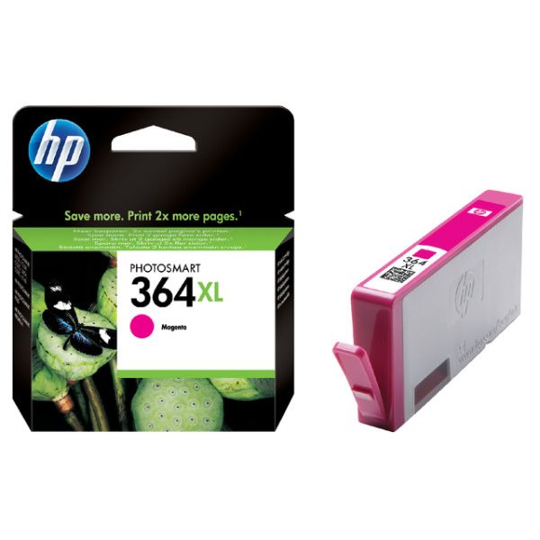 Inktcartridge HP CB324EE 364XL rood HC | 60 stuks