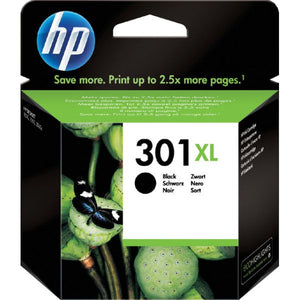 HP - Cartouche d'encre ch563ee 301xl noire