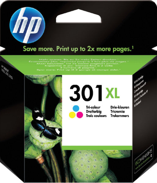 HP -  inktcartridge 301XL, 330 pagina's, OEM CH564EE, 3 kleuren
