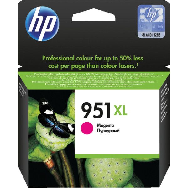HP 951XL originele high-capacity magenta inktcartridge | 50 stuks
