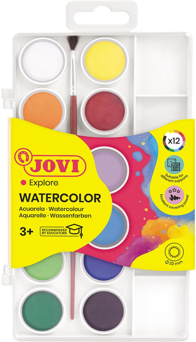 Jovi - Jovi Water Past, Box mit 12 Nickerchen + Pinsel