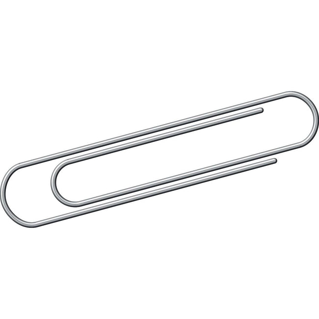 Kangaro - Büroklammern 75 mm rund verzinkt, Karton à 100 Stück