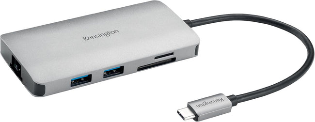 Kensington - UH1400P USB-C 8-in-1-Dockingstation