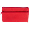 Kangaro -  pennenzak, plat, ft 21 x 11 cm, rood