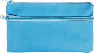 Kangaro -  pennenzak, plat, ft 21 x 11 cm, blauw