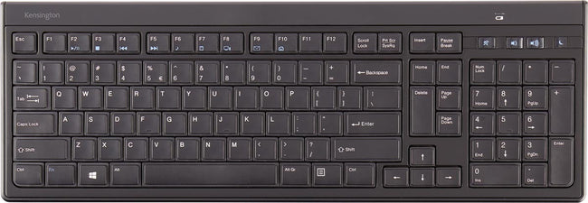 Kensington -  Advance Fit ergonomisch plat toetsenbord, azerty