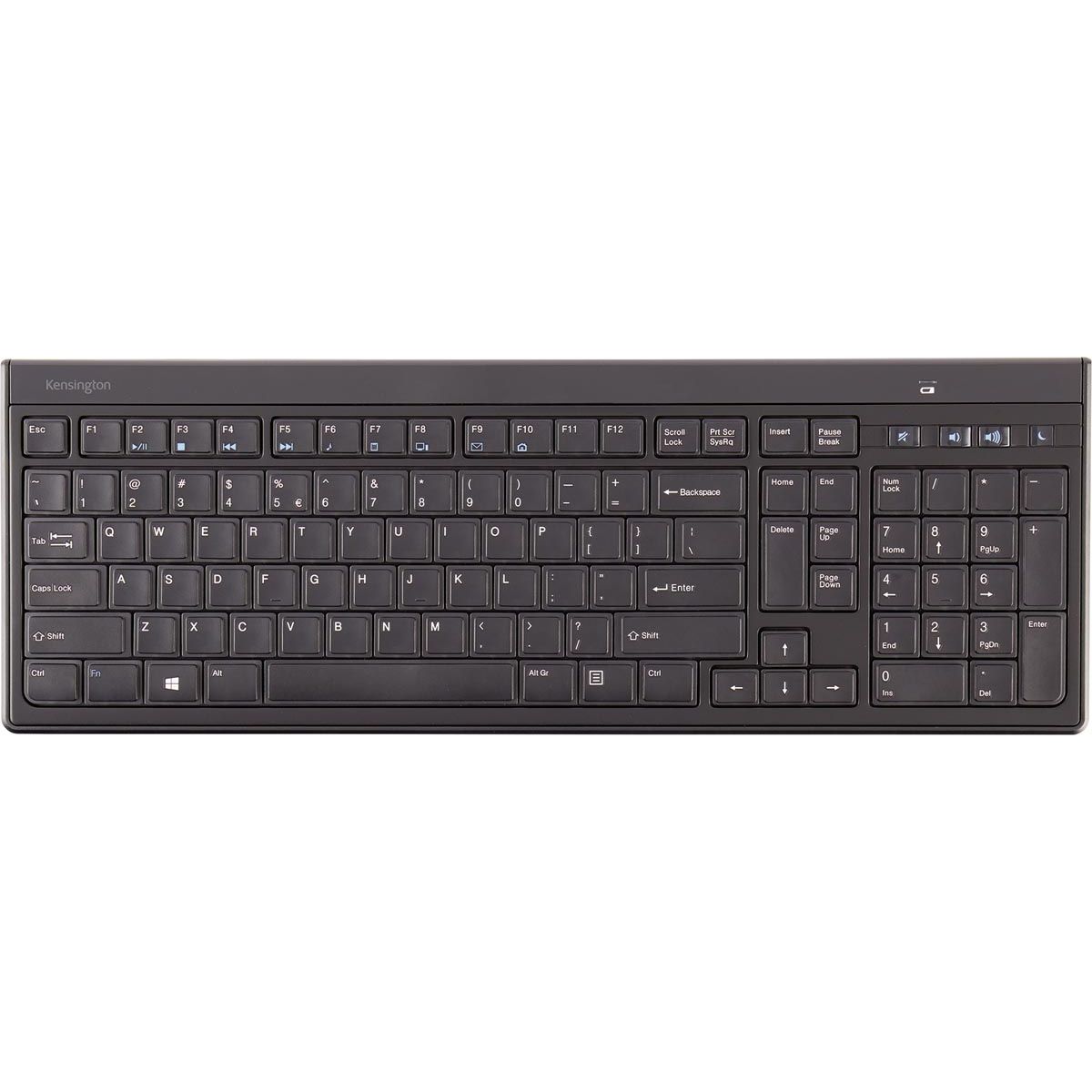 Kensington - Advance Fit ergonomisch plat toetsenbord, azerty